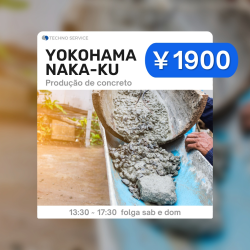 Yokohama Naka-ku - Produção de concreto