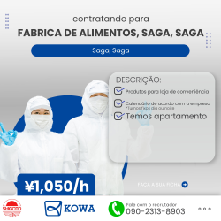 Fabrica de alimentos, Saga, Saga