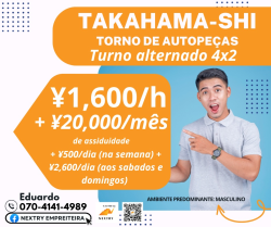 Takahama-shi Torno de autopeças