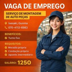 serviço de montagem de auto peças